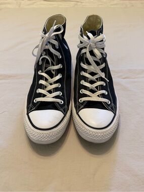 Converse Chuck Taylor All Star Black High-Top Sneaker - M 13 - W 15